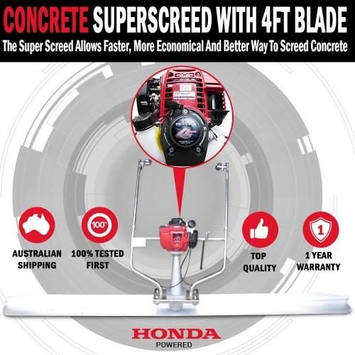 Concrete Truss Screed, Gasoline Honda Concrete Vibratory Truss Screed Concrete Floor Leveling Machine Laser Screed Concrete for Sale