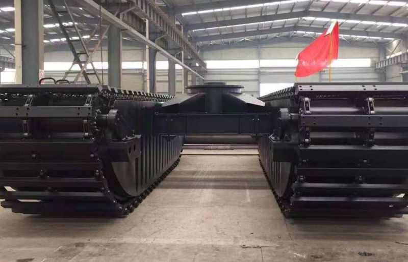 River Mud Cleaning Excavator Water Excavator with Pontoon