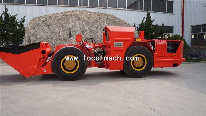 3 Cbm Diesel Underground Scooptram with Closed Cabin and Air Conditioner