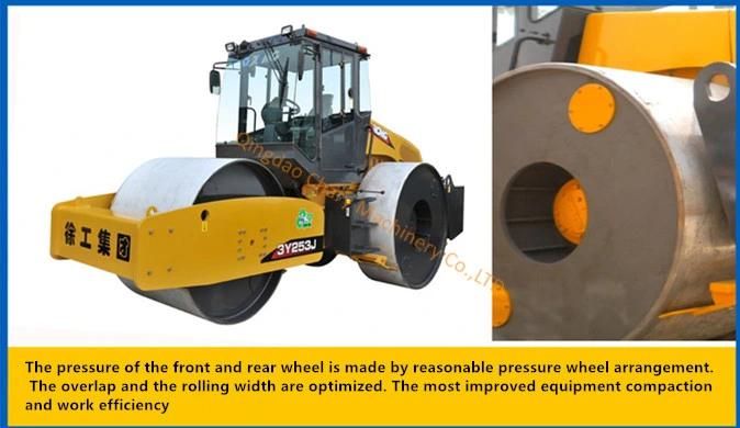 Double Drum Vibratory Roller Road Compactor