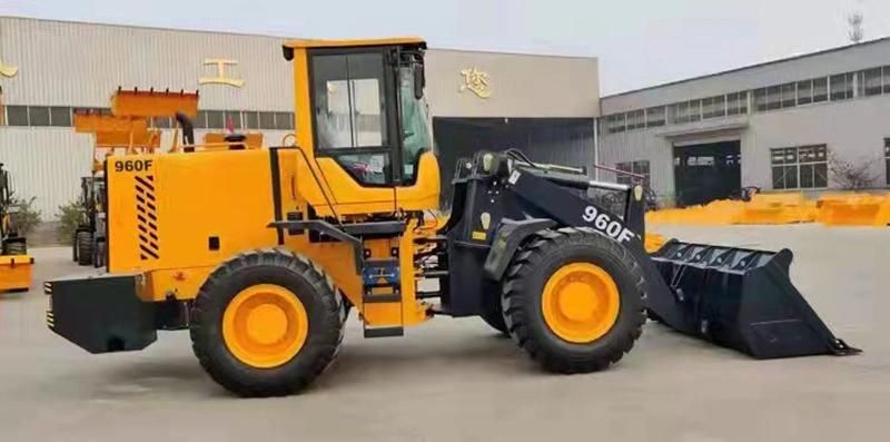 Professional 4 Wheel Drive Mini Front Loader Wheel Loaders for Sale