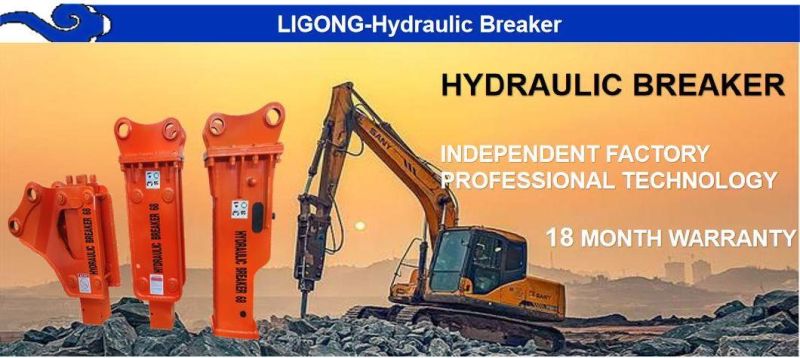 OEM Hydraulic Mini Hammer Breaker Rock Breaker for Road Construction