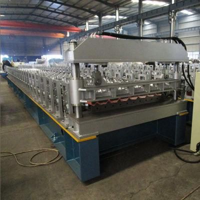 Hangzhou Zhongyuan Single Roof Sheet Roll Forming Machine for Mexico Market