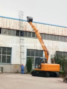 23ton 1cbm China Brand Long Reach Arm Boom Crawler Excavator Machine Price for Sale