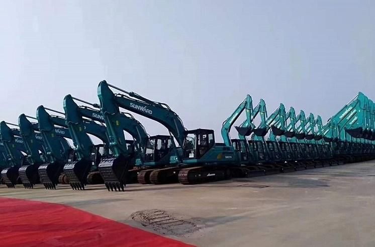 China Sunward Swe215e 20t 21 Ton Small Hydraulic Crawler Excavators