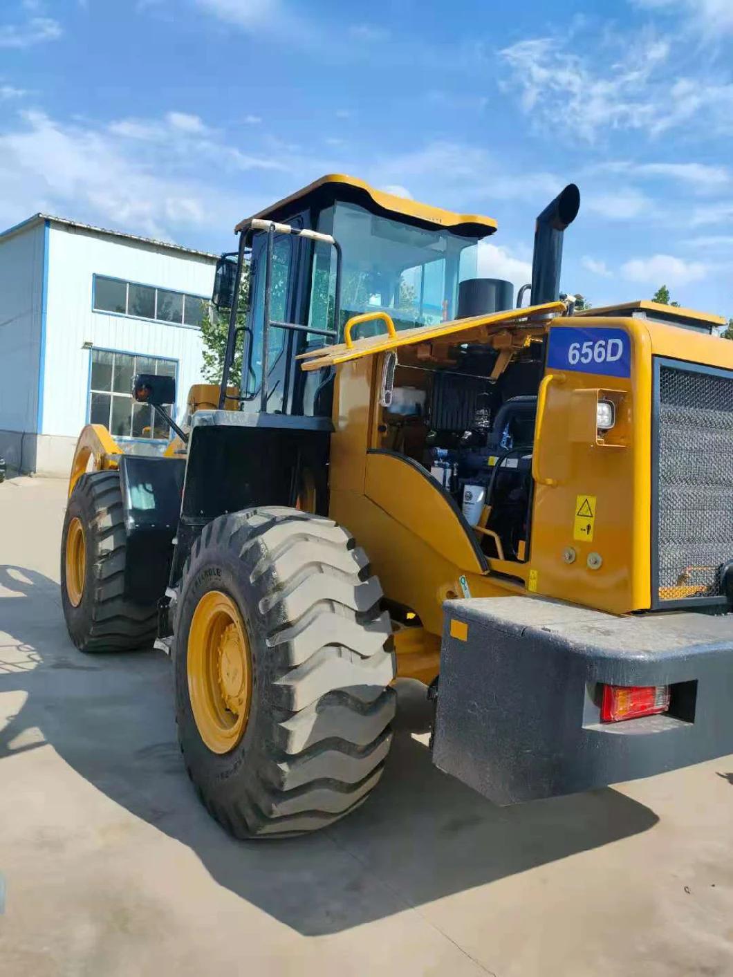 Sem656D 16800kg 5ton Loading Good Quality Front Wheel Loader in Liberia