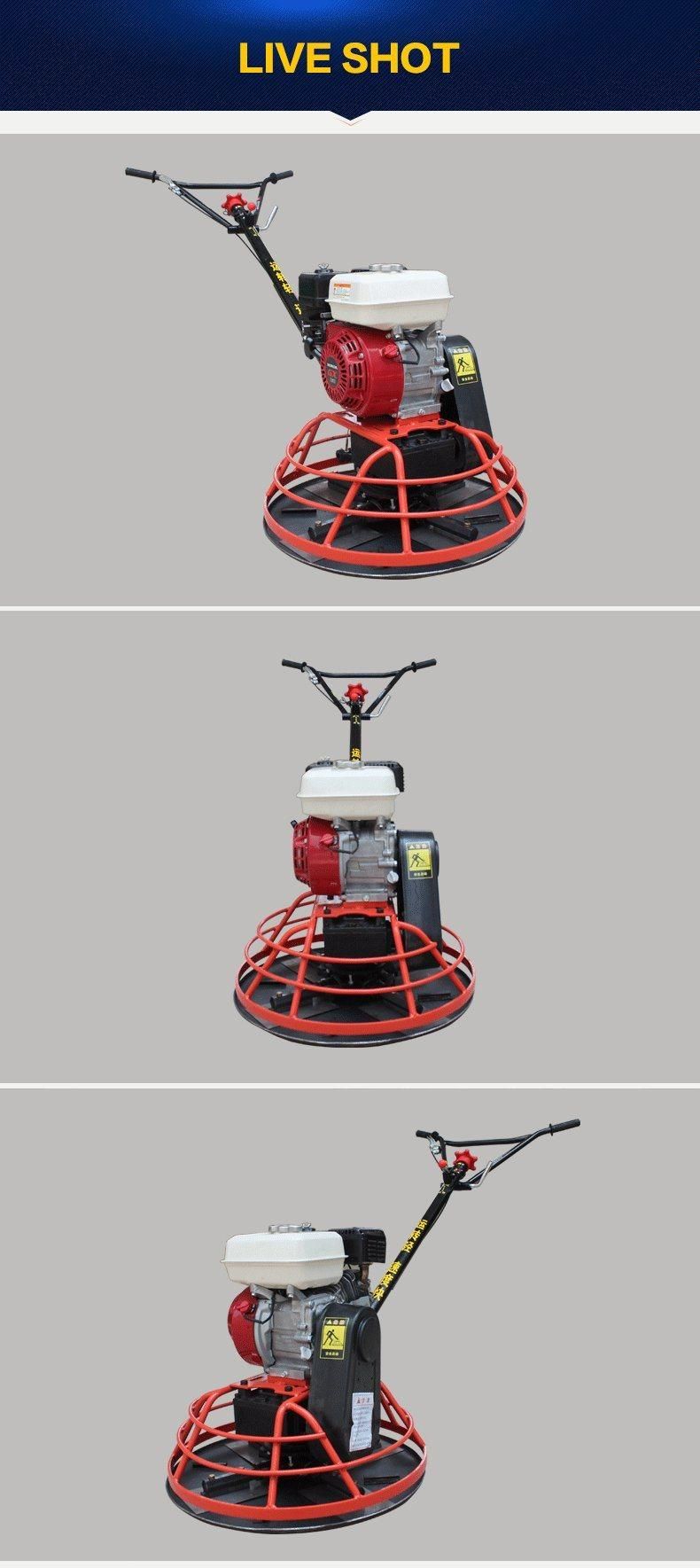 60 Mini Type Concrete Road Construction Tools Gasoline Engine Customized Engine Walk Behind Power Trowel