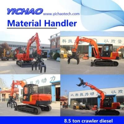 Cardboard &amp; Paper Front Loader Service Material Handling Machine