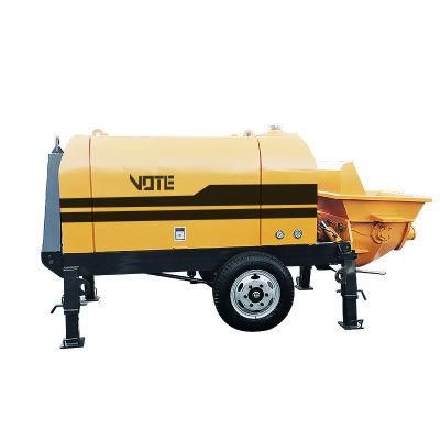 Hot Diesel Engine Mini Stationary Lightweight Cement Mixer Pump Hydraulic Malaysia Foam Trailer Concrete Pump