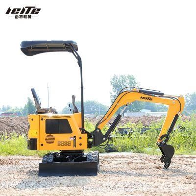China Construction Equipment Crawler Excavator 10 Mini Track Digging Machine 1ton EPA Mini Excavator Digger