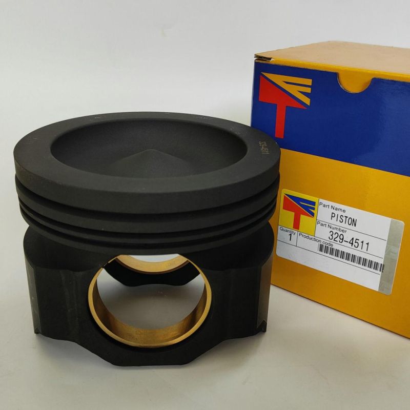 High-Performance Diesel Engine Engineering Machinery Parts Piston 329-4511 for Excavator Parts E390d E385c Engine Parts C18 Generator Set