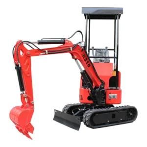 New Generation Excavator Price 0.8 Ton 1 Ton 2 Ton Mini Excavator Digging Machine for Sale