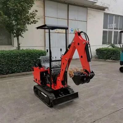 Elite 0.7ton 0.9ton 1ton 1.5ton Farmwork Mini Excavator with Grapple Fork Rake Trench Bucket