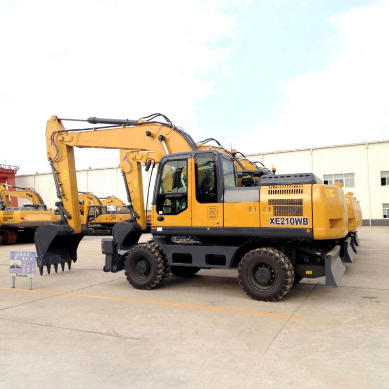 Wheel Excavator 21 Ton Small Wheeled Excavator (XE210WB)