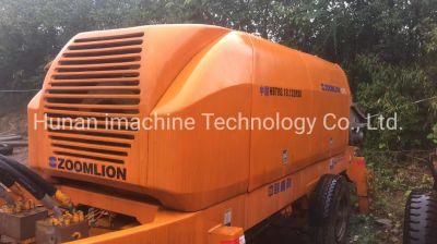 Secondhand Wholesale Zoomlion 8018-132 Trailer Concrete Pump Hot Sale