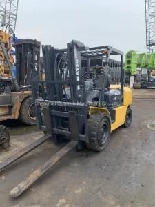 Komatsu Made in Japan Fd50t 5 Ton 3m Height Used Diesel Forklift