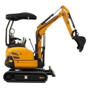 Cheap Price Chinese Mini Excavator Small Digger Crawler Excavator 1.8 Ton 2 Ton for Sale