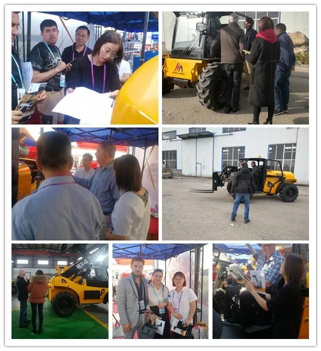 High Quality CE 0.6 Ton~2 Ton Compact Mini Articulated Wheel Backhoe Excavating Loader Price for Sale