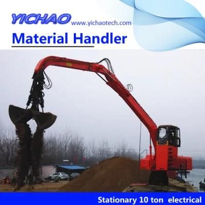 Swing Rubbish Folder Crane, Electrical Material Handling Equipment