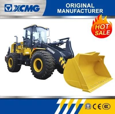 XCMG Manufacturer 6 Ton Big Wheel Loader Lw600kn with Pilot Control Price
