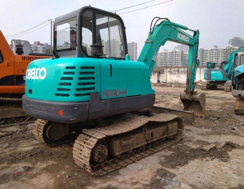 Kobelco Sk60c Sk55-6 Sk135sr Sk75-8 Sk60-8 Sk55 Crawler Excavators Used 6 Ton Second Hand Excavators Mini Mining Machine Machinery Excavator for Sale Price