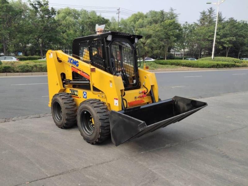 Mini Skid Steer Loader Xc760K with 0.6m3 Bucket