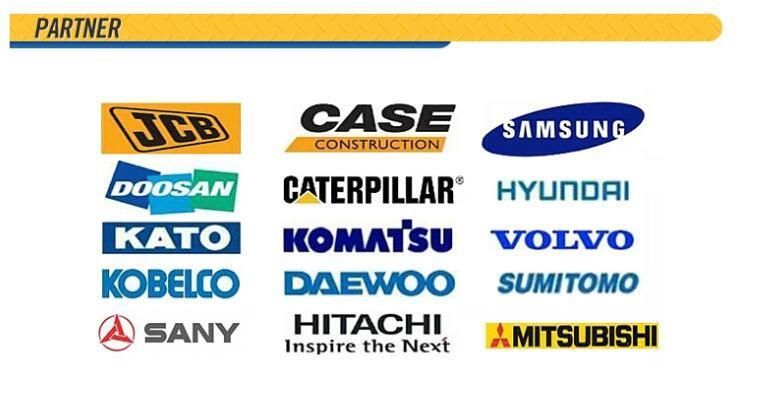 Rock Bucket Adaptor and Teeth for Caterpillar Komatsu Doosan Excavator Parts