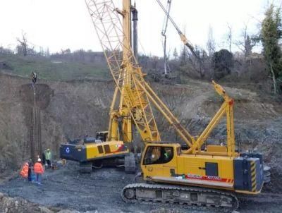 Hydraulic Piling Driver 100m Depth Rotary Drilling Rigs