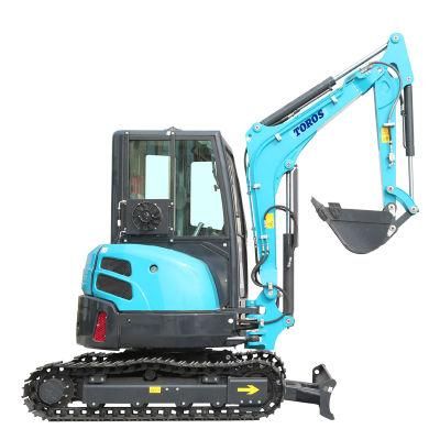 New Te35s 3.5ton/3500kg Home Garden Farm Agriculture Small Digger Mini Hydraulic Crawler Excavator with CE ISO