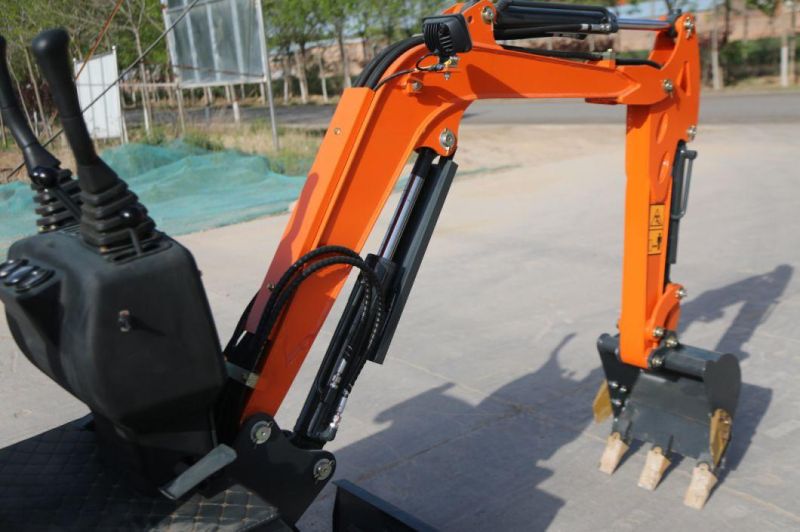 CE EPA Mini Excavator 1.0 Ton 1.5 Ton 1.8 Ton 2.0 Ton Cheap Mini Digger Side Swing Boom Thumb Bucket Cab Installed Mini Excavator for Sale