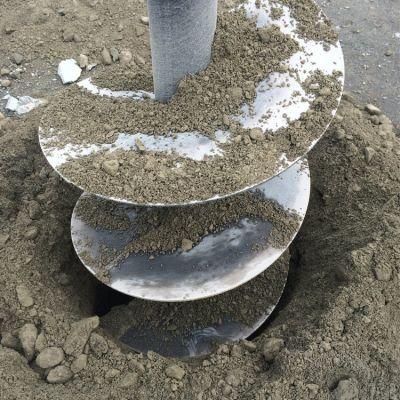 Backhoe Loader Hydraulic Earth Auger Drill for Hole Making Operation