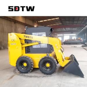 New Type High Quality Tws75 Hydraulic Skid Steer Loader with Best After-Sales Service