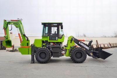 New Design 4 Wd Cheap Front Backhoe Loader in Hot Sale