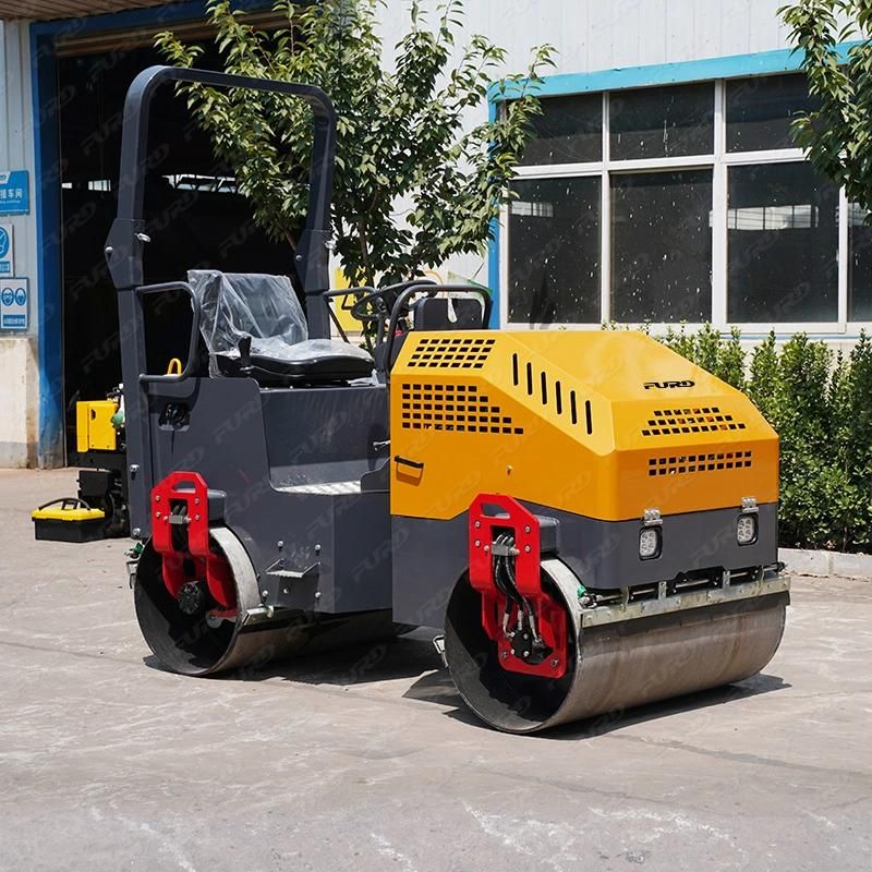 Articulated Double Drum 2.5 Ton Vibratory Road Roller Asphalt Roller