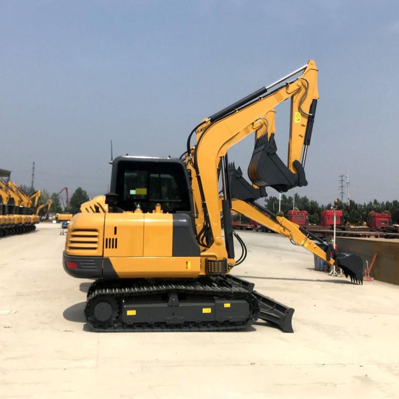 China Brand New 6 Ton Small Hydraulic Crawler Excavator Xe60d