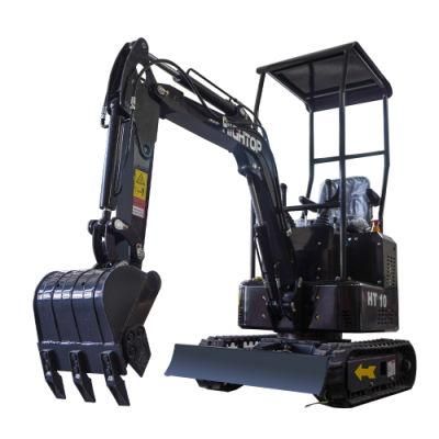 Free Shipping 1 Ton Small Digger Kubato Mini Excavator with Digging Trench