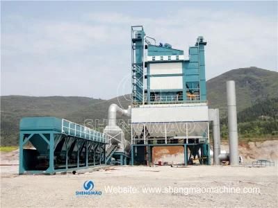 Factory Direct 40t 60t 80t 100t 120t 160t 200t 240t 320t 400t Stationary Asphalt Mixing Plant Concrete Asphalt Production Line