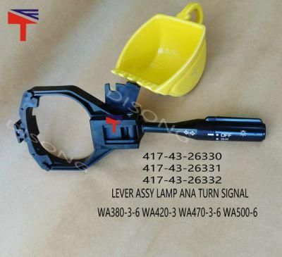 Wheel Loaders Wa380-3-6 Wa420-3 Wa470-3-6 Excavator Lever Ass&prime; Y 417-43-26332 417-43-26331