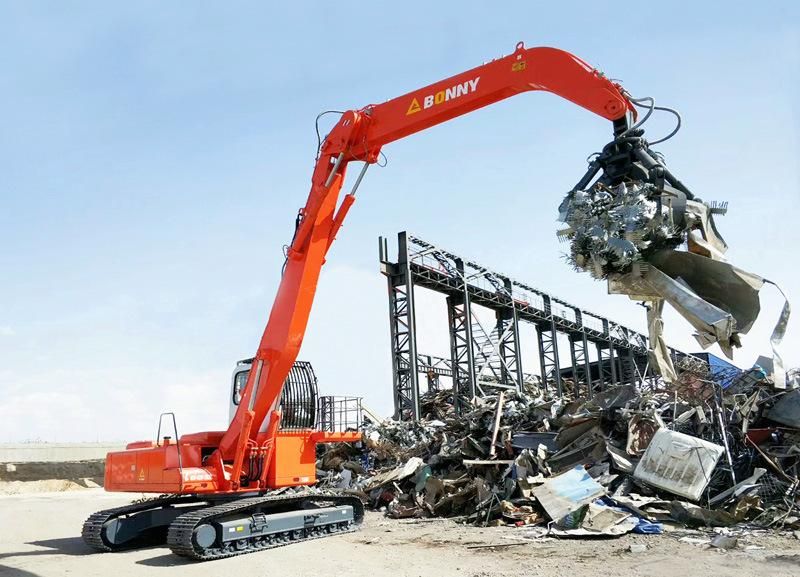 China Wzyd33-8c Bonny 33 Ton Hydraulic Material Handler with Rotational Scrap Metal Shears