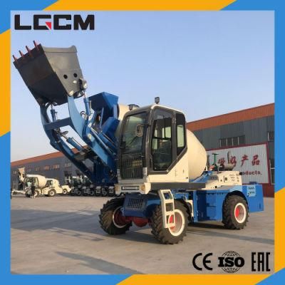 Lgcm China New 4cbm Mobile Self Loading Concrete Mixer Truck with Electrical Scale