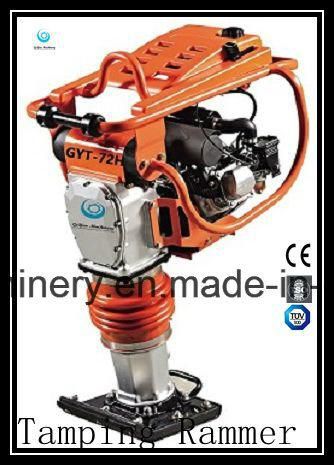 Gasoline Soil Compaction Tamping Rammer Gyt-72h with German Bellow