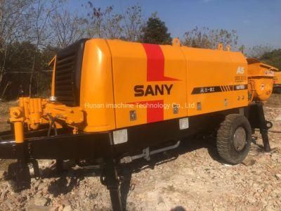 Used Syhbt60A Trailer Concrete Pump Best Selling China Factory