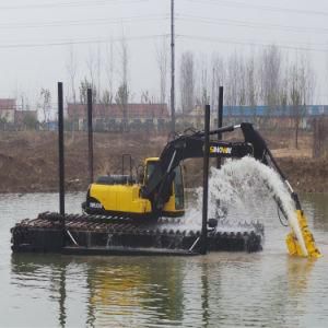 Reconstruction of Excavator Buoyancy Tank LC-Sw30 Amphibious Excavator with Doosan300LC-9c Upper