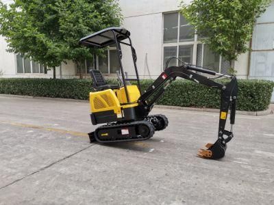 Top Quality Crawler Excavator 1ton 2 Ton Excavator with Hammer Micro Excavators Used in Buildings