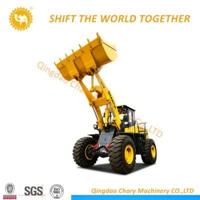 SL53h Long Arm 5ton Shantui Rated Loader Wheel Loader for Sale