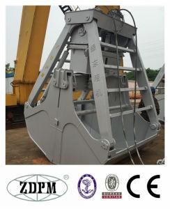 Manual Pulling Single Rope Clamshell Grab
