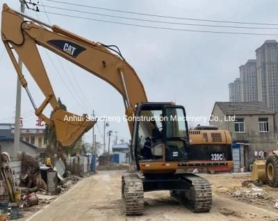 Used Cat 320b 320c Caterpillar Crawler Excavator Heavy Equipment Machinery