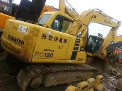 Used Komatsuu PC120-6e Excavators Price/80%/Japan Original Komatsu PC120-7/PC120-8 Excavators