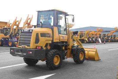 Shandong Lugong Mini Small Compact Wheel Loaders Manufacturer LG930 Front Loaders Factory Rated Load 1.8ton