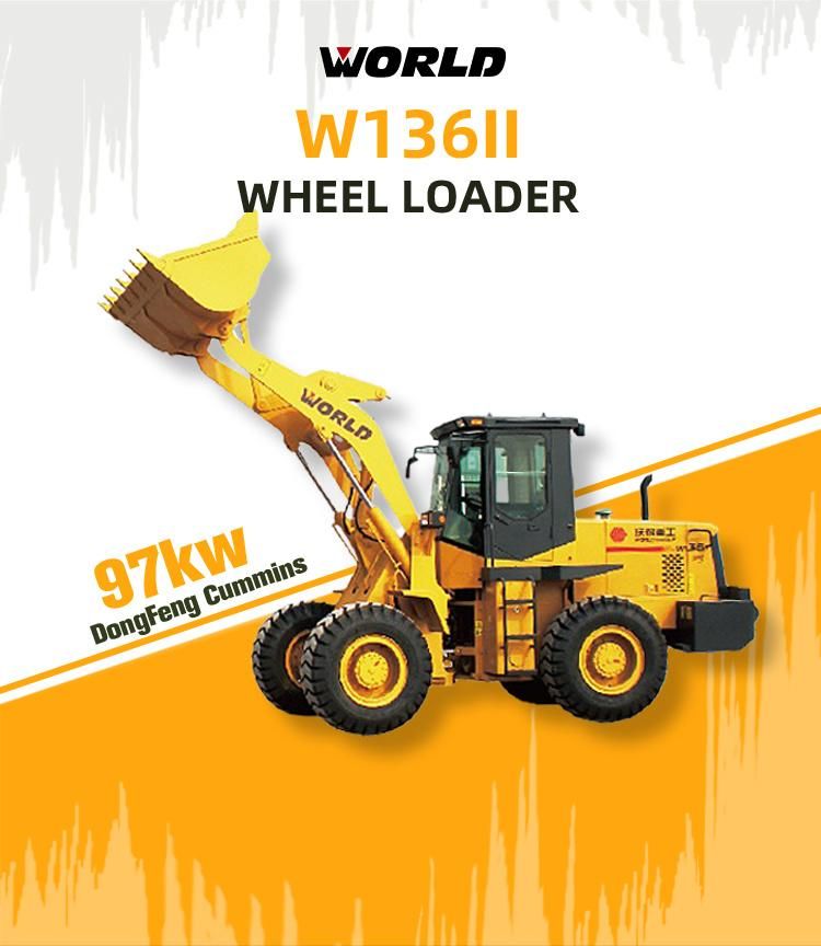 10ton Operation Weight Front Loader with 1.8m3 Shovel